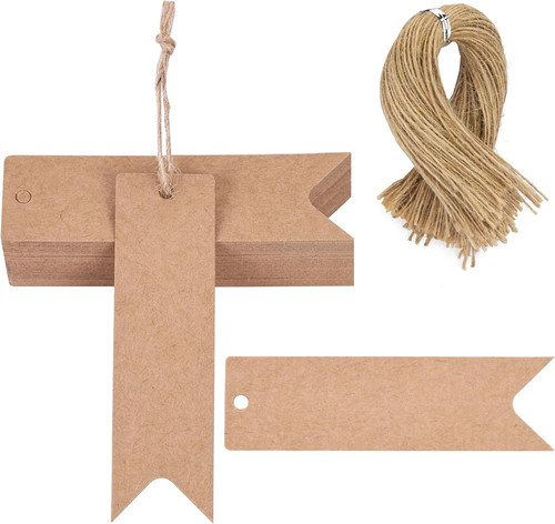 100pcs etichette regalo - 100pcs,