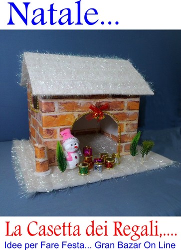 Natale casetta dei - la,