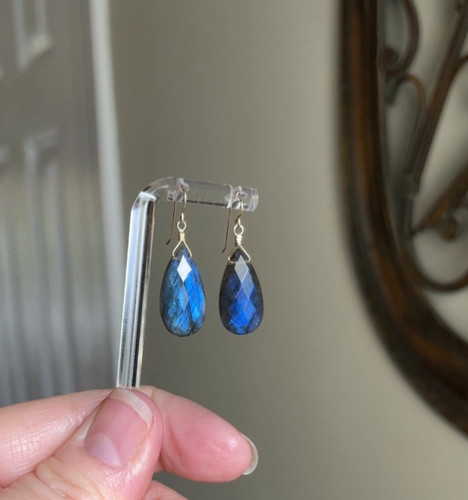Orecchini labradorite - orecchini,