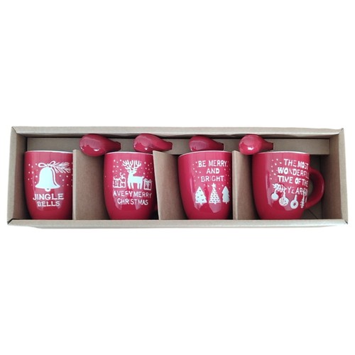 Set tazzine caffè natalizie - set, 4