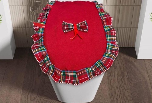 Copriwater natale porta rotolo - porta,