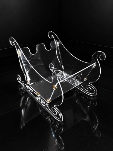 Plexiglass slitta idea - un',