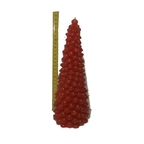 Candela rossa centrotavola - da,