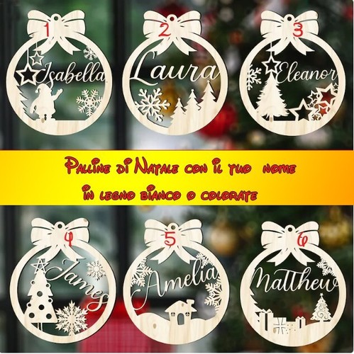 Pallina natale in - pallina,