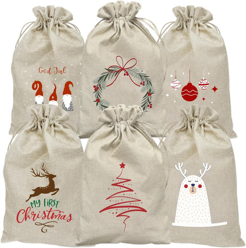 Sacchetti regalo natale medi - regalo,