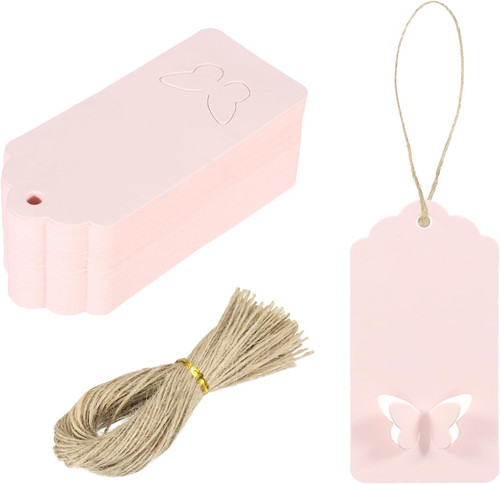 100 pezzi etichette regalo - 100,
