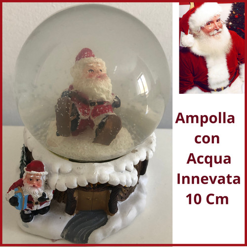 Ampolla vetro babbo natale - ampolla, di