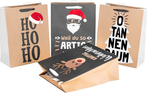 Sacchetti regalo natale - 24,