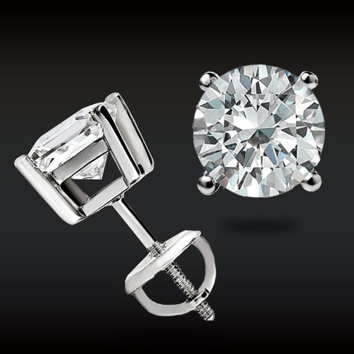Orecchini moissanite gra - moissanite,